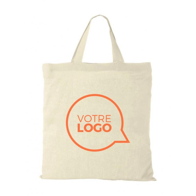 Sac shopping anses courtes Marketa 140 gr - Sacs publicitaires en coton_0