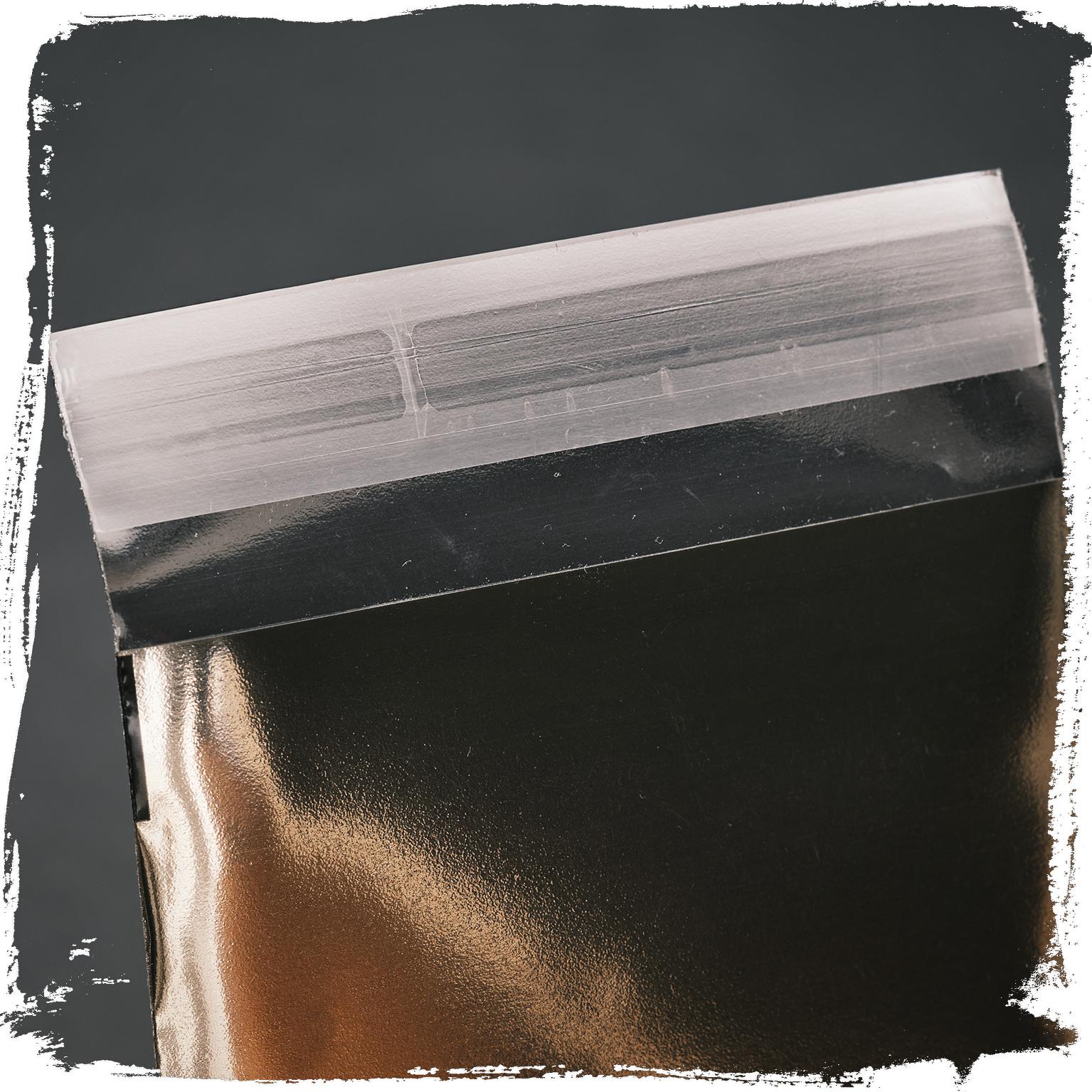 Sachet avec rabat adhésif - 100% recyclable, pratique pour chocolateries, biscuiteries, bijouteries, herboristeries, quincailleries ou expédition_0