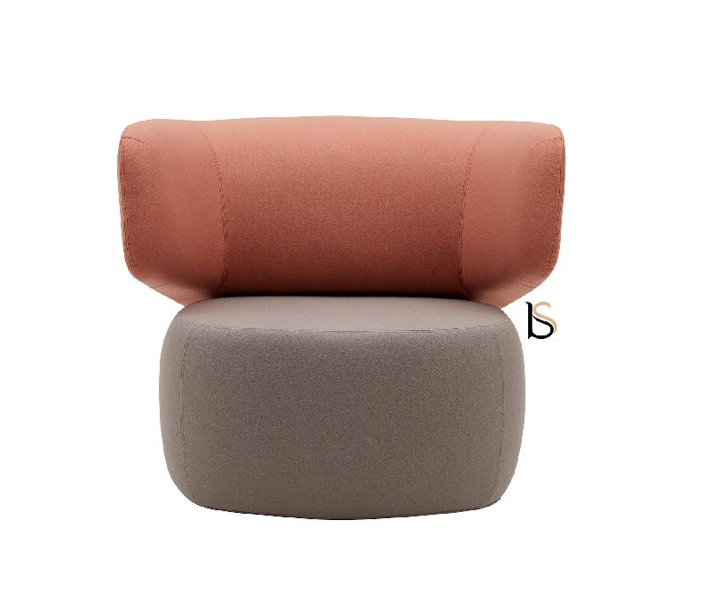Sofa 1 place Basel - Softline - Feld Mauve 581_1