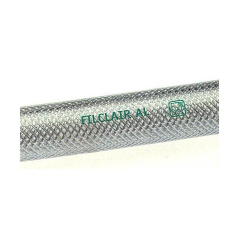 TUYAU FILCLAIR AL SANS PHTALATE TRANSPARENT 12X19MM LONGUEUR 25M - ALFAFLEX - FI1219025