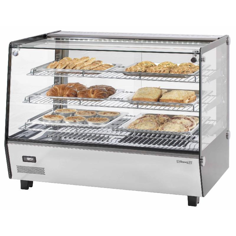 Vitrine chauffante encastrée 160L Casselin_0