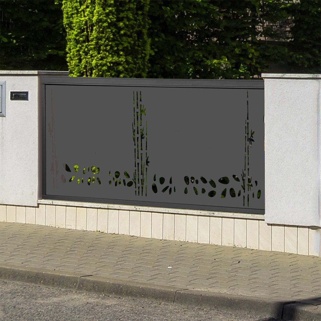 Zen - clôture en aluminium sur-mesure - thermolaquage Qualicoat - garantie 10 ans - motif ajouré_0