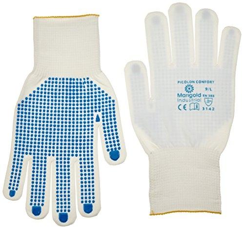 Ansell Picolon Confort - Gants de protection pour usages multiples avec picots - Protection mécanique certifiée EN 420+A1 et EN388_0