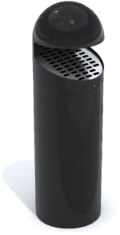 Cendrier sur pied Fimpen réf-8012712 - Hags - Noir - 1130 mm de hauteur_0
