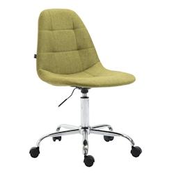 CLP Fauteuil de bureau Reims Tissu Vert - vert textile 192485834_0