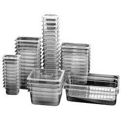 GN récipient polycarbonate 1/9GN- H 100 mm - Combisteel - 6017429643606_0