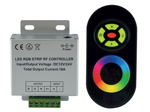 CONTROLEUR + TÉLÉCOMMANDE POUR STRIP LED RGB