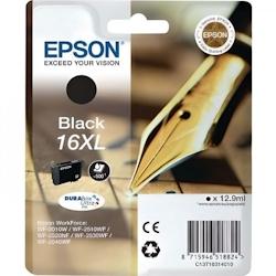 EPSON Cartouche d'encre 16 XL Noir - Stylo Plume (C13T16314022) Epson - noir 3666373877372_0