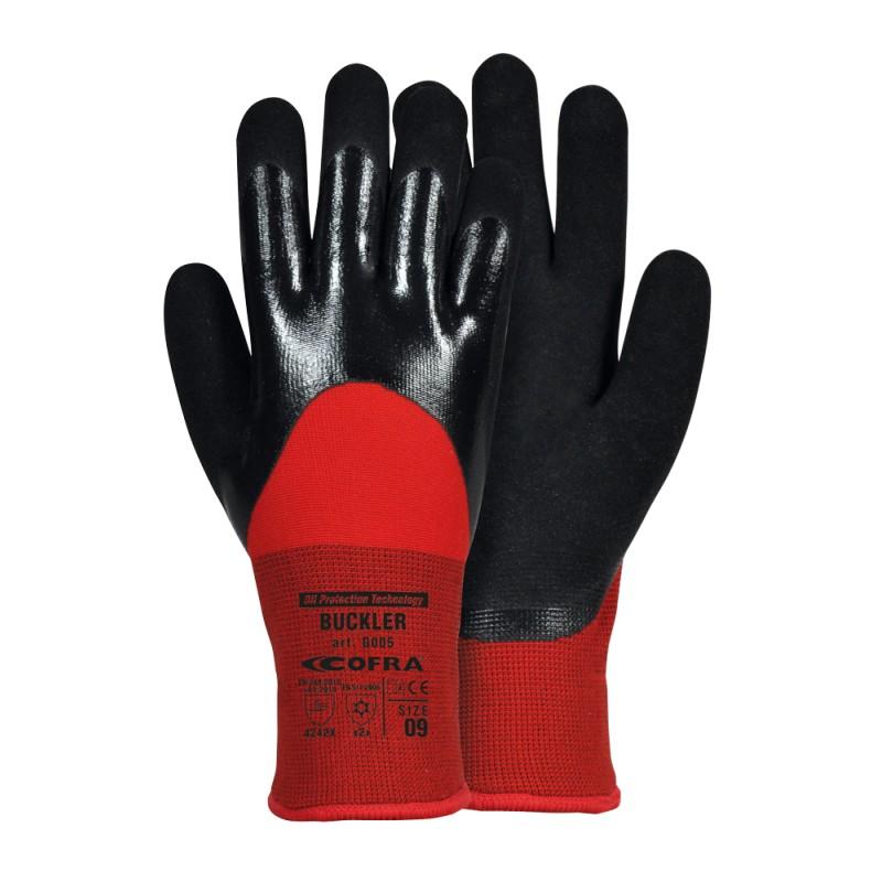 Gants de manutention Buckler - G005 - Protection thermique - Revêtement nitrile sablé_0