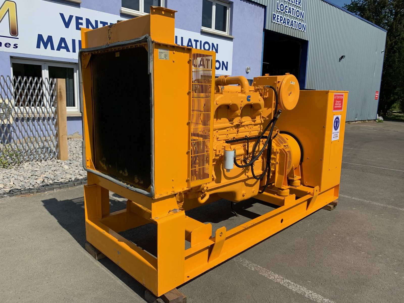 Groupe électrogène d'occasion - CUMMINS - 230 KVA_0