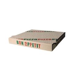 Kaliptis Boîte à pizza carrée 29 x 29 x 4 cm - vendu par 100 U - - 3700201300387_0