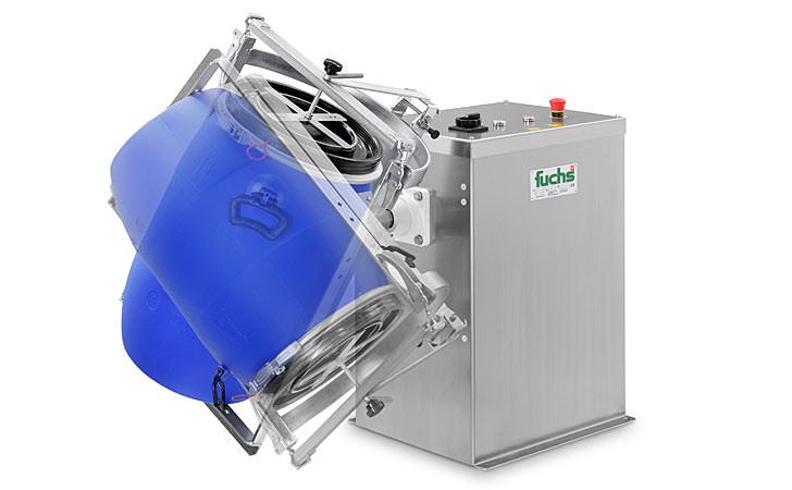 Mélangeur pour fûts Mixomat B - 3 grandeurs disponibles jusqu'à 400 kg - Acier thermolaqué ou inoxydable_0
