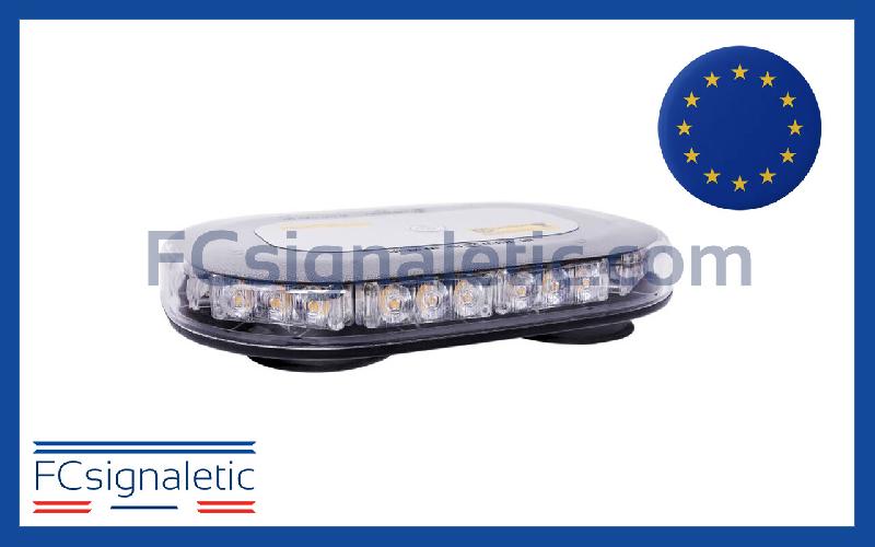 Mini rampe Optoguard Defender orange magnétique prise allume cigare 250mm LEDSON 5130253_0