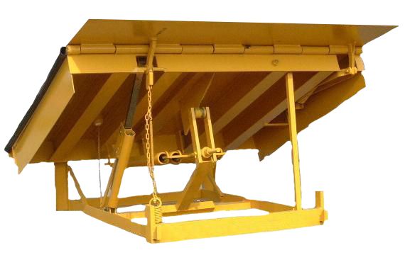 Niveleur de quai mécanique - Pro Quai - Support central pour chariot élévateur - Capacité dynamique 30 000 lb à 50 000 lb_0