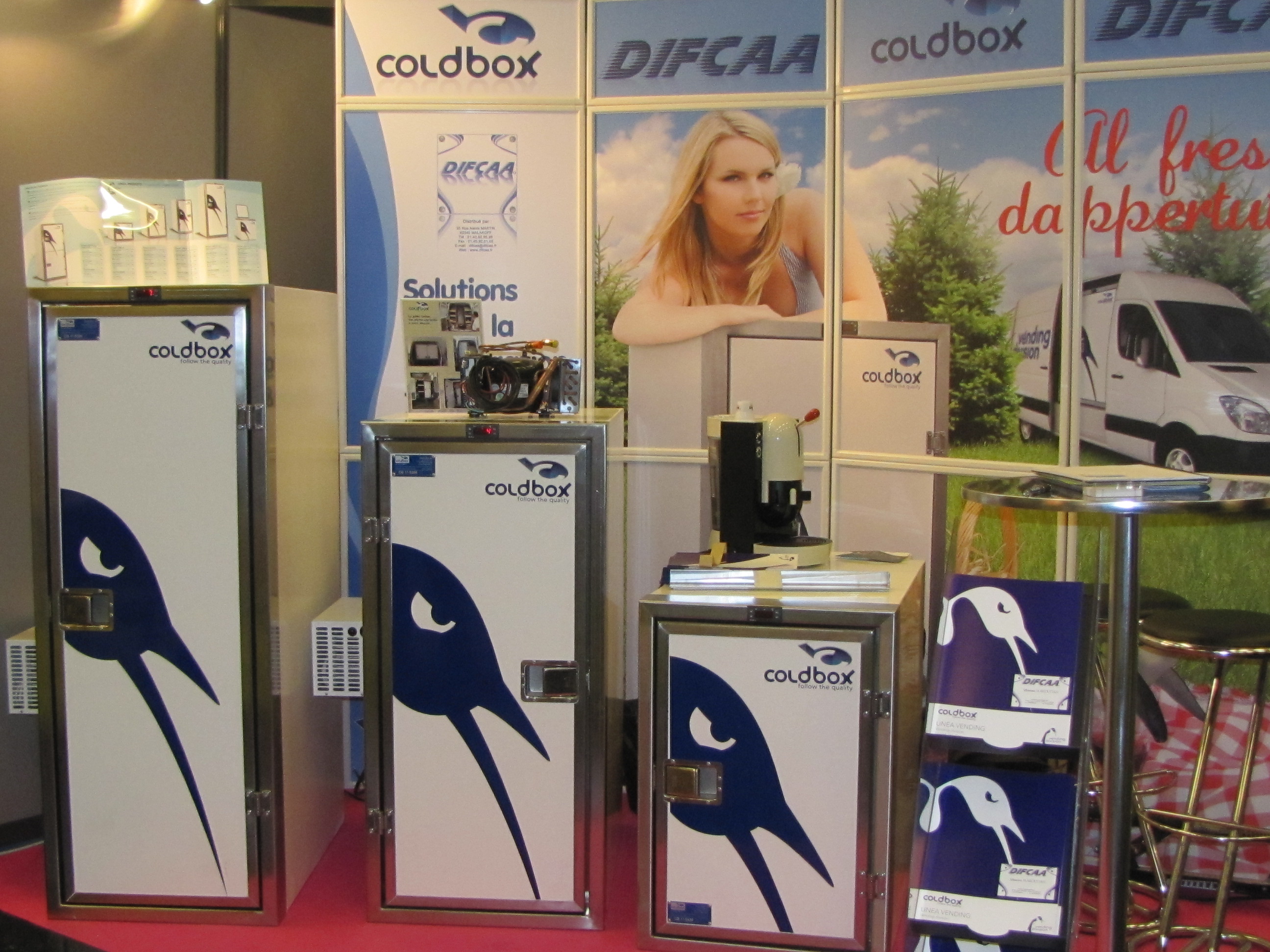 Refrigerateur pour vehicule de livraison largeur 56cm_1