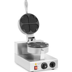 Royal Catering - Royal Catering RC_WMS_04 Gaufrier en forme de cœur 1000 W Minuterie 0 - 5 min Gaufrier rond Gaufrier double - 4062859090669_0