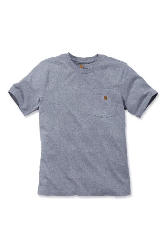 T-shirt manches courtes workwear pocket ts gris - CARHARTT - s1103296034s - 780703_0