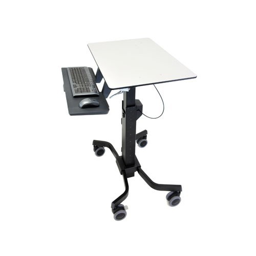 Table informatique mobile - TeachWell Ergotron - Chariot pour ordinateur portable, clavier et souris_0