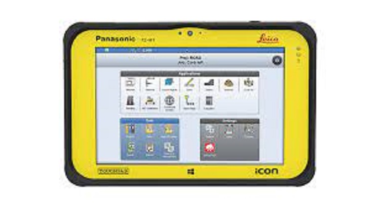 Tablette durcie LEICA CC80 pour GPS et stations totales - Windows 8.1 Pro, écran 7 pouces, robuste et légère_0