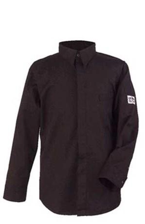 VESTE DE CUISINE COL CHEMISE NOIRE T.XXL