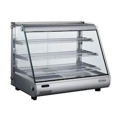 Vitrine Chaude Professionnelle   160 Litres          Acier inoxydable160 857x578x698mm COMBISTEEL - gris inox 0641094148737_0