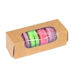 Boîte à 8 macarons kraft x 50 Gault & Frémont - 24632DMT9900_0