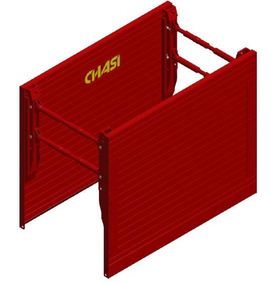 Caisson Magnum châssis en acier avec système de vérins VB - Ouverture intérieure 0,99m à 1,20m_0