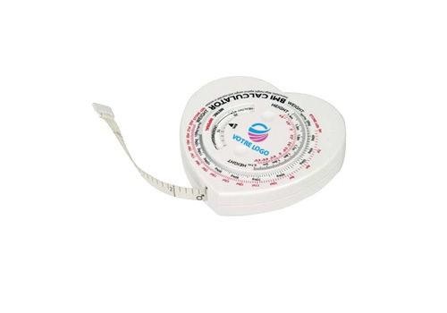 Calculateur mètre-BMI - compteur d'obésité avec courroie flexible en forme de cœur, longueur 150 cm_0