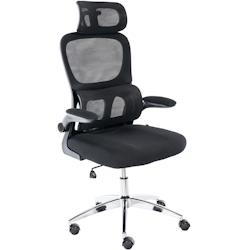 CLP Chaise de bureau Overton Noir - noir textile 322794_0