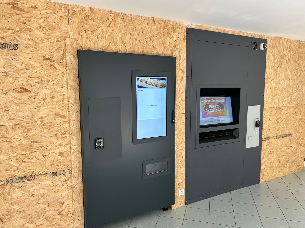 Distributeur automatique de paninis / tacos encastré - PANIDOOR_1