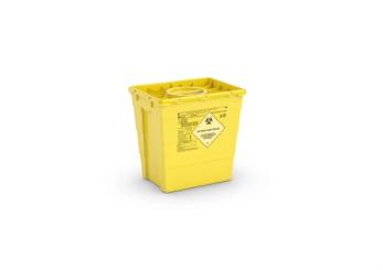 Emballage pour DASRI - Fût Septobox 30L avec couvercle opercule - Stockage sécurisé et hermétique_0