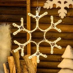 Flocon de Neige Ø50cm SMD Strip 384 LED Blanc chaud Lotti - jaune 8024199064522_0