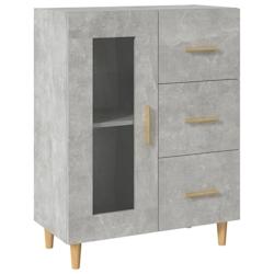 Helloshop26 - Buffet bahut commode armoire meuble de rangement organisateur cuisine salle de séjour salon 69,5 x 34 x 90 cm bois 02_0032040 - 3000210_0