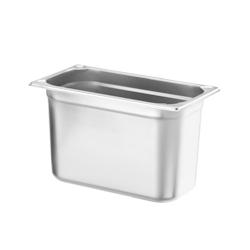 Hendi Récipients GN Kitchen Line GN1/3 de 7,8 litres en acier inoxydable - inox 806456_0