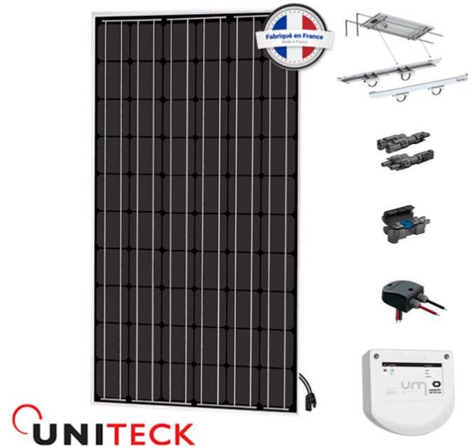 Kit solaire nautisme uniteck 300w 12 v mppt_0