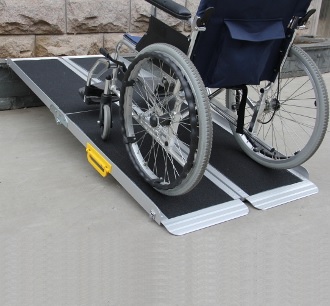 Rampe Ergo Easy pliable 183 cm - aluminium renforcé - largeur 72 cm - charge 300 kg_0