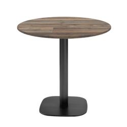 Restootab - Table Ø70cm - modèle Round vieux plancher - marron TB-ROU-R70M-V.PLAN_0