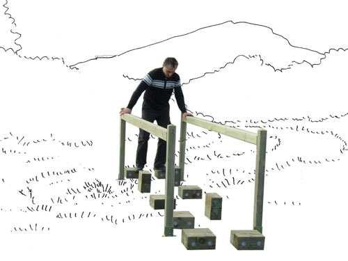 Parcours sportif pour enfant