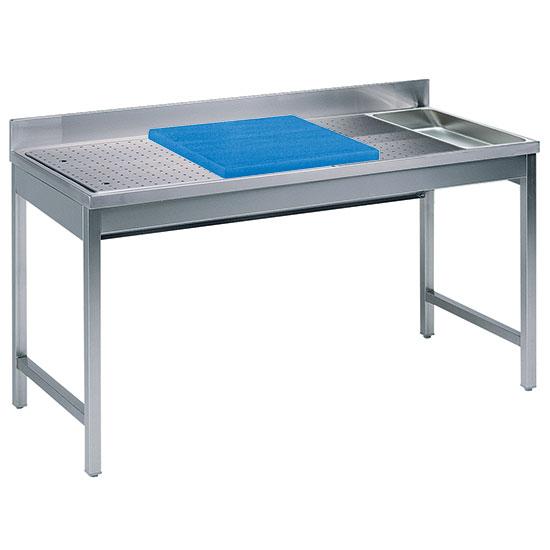 Table de preparation pour poisson, l=1400 mm - DTLP714_0