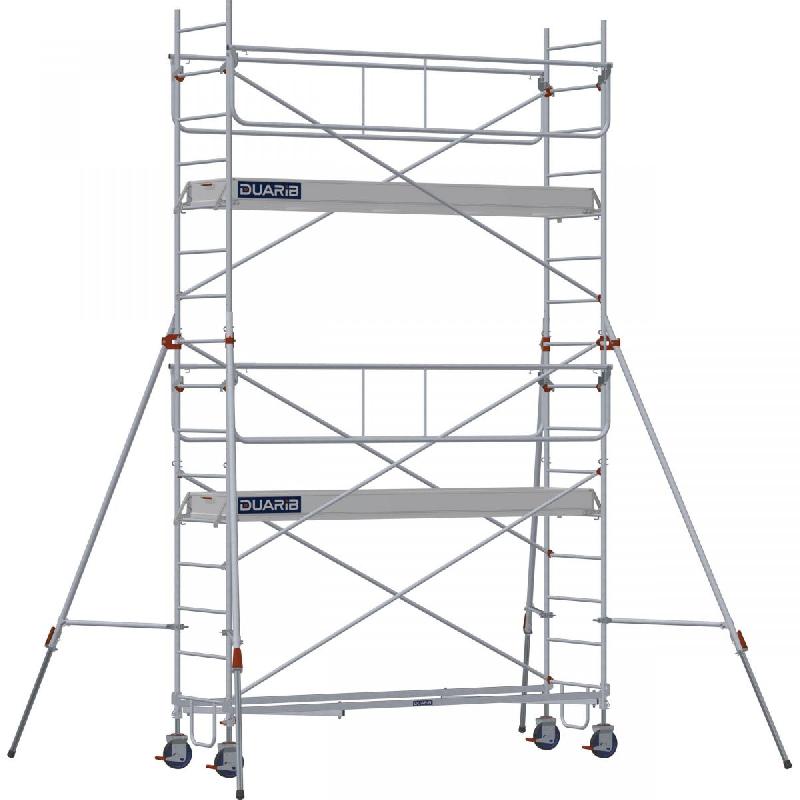 Échafaudage roulant acier ROLLSTAR 295 - Hauteur de travail : 5,80 m - DUARIB - 8330042_0
