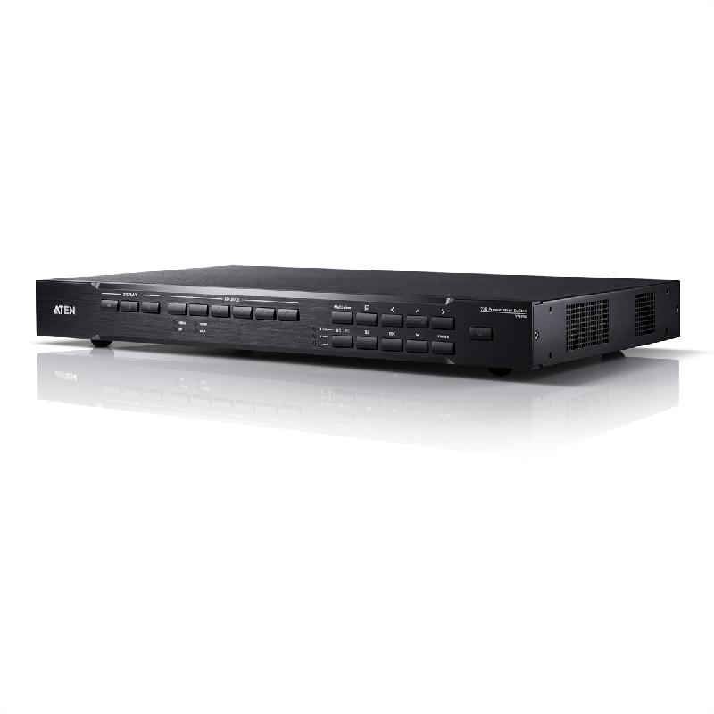 ATEN VP2730 7 x 3 Commutateur matriciel transparent de présentation avec ajusteur, diffusion, mélangeur audio et HDBaseT_0