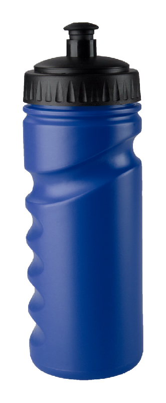Bidon pour le sport - 500 ml - en PE - couleur bleue - poids 50 g_0