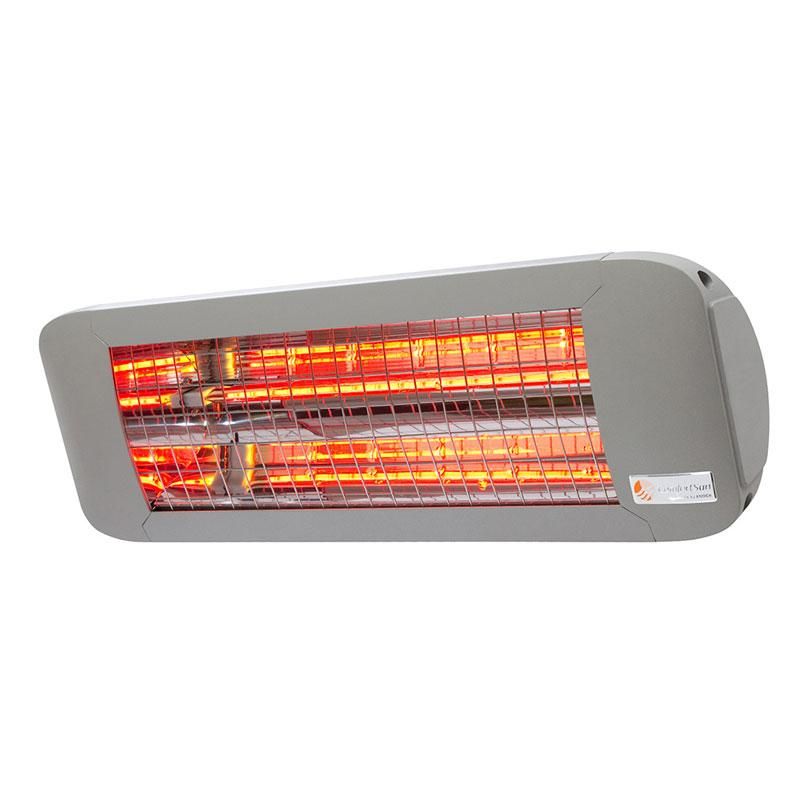 ComfortSun24 - Radiant infrarouge électrique 1400W Titane - Faible éblouissement - Sans interrupteur - Doheat_0