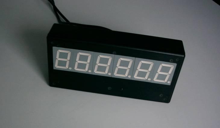 Compteur d'événement de grande taille - Module d'affichage pour comptage par contact sec_0