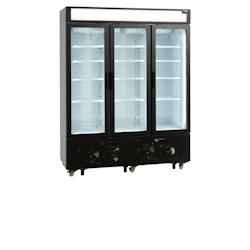 Congélateurs verticaux de vitrine Blanc / -23 à -18 °C - 891 L | Tefcold - UFSC1600GCP - blanc 16380_0