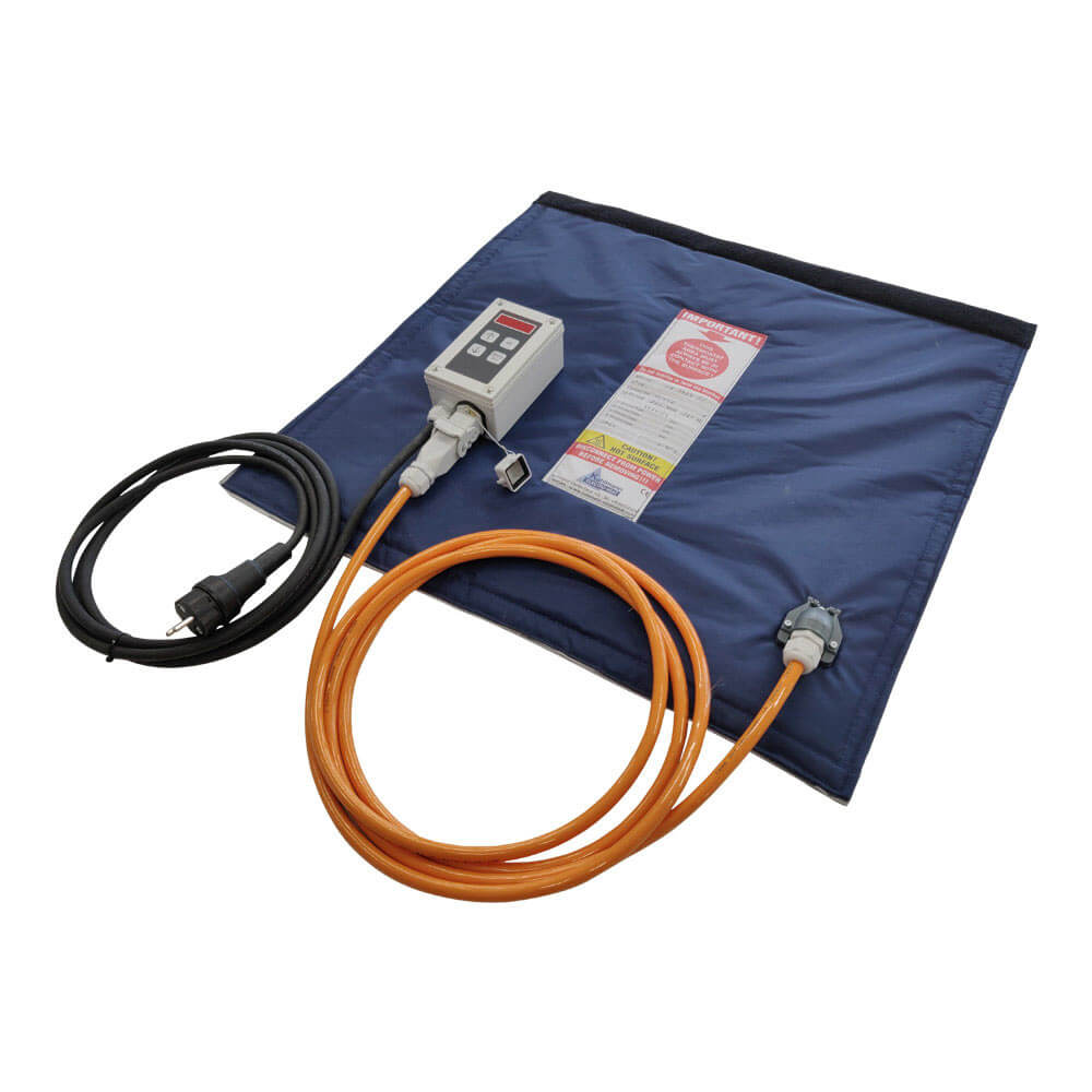 Couverture chauffante industrielle Kuhlmann - 0-90°C avec isolation 7mm et thermostat Jumo ou bilame fixe_0