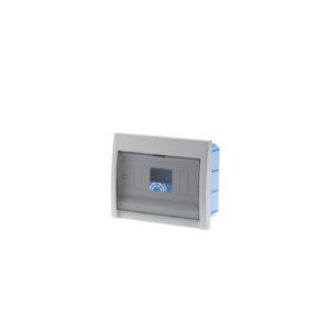Ip40 gris - coffret de distribution - mahmoudi - à encastrer 8-9 modules_0