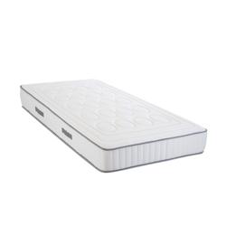 Matelas  Accueil mémoire de forme 90x190 cm CRISTAL OLYMPE LITERIE - blanc Mousse à mémoire de forme 3MA108.0919_0