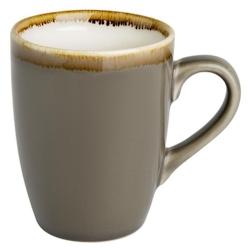 Olympia Lot de 6 mugs 340 ml en porcelaine, gris - 3701188007030_0