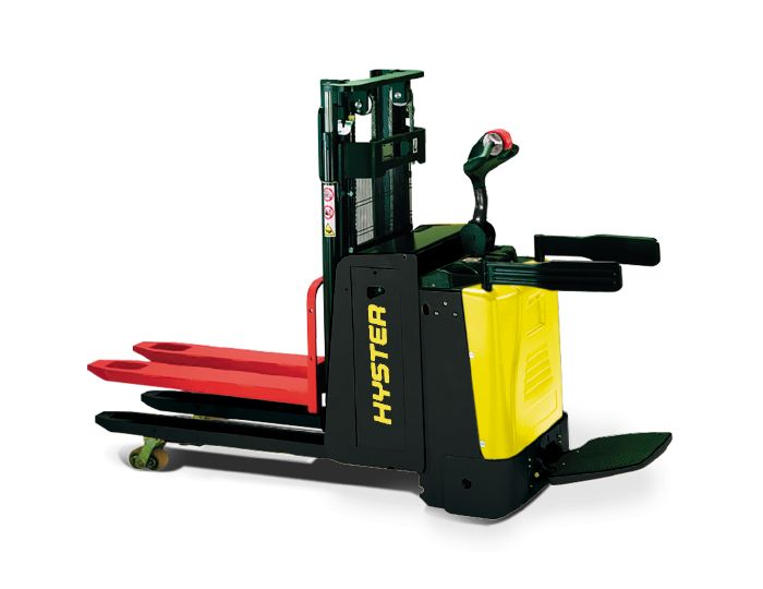 P2.0SD - Transpalette électrique Hyster - Gerbeur double avec plateforme rabattable - Capacité 2000 kg_0